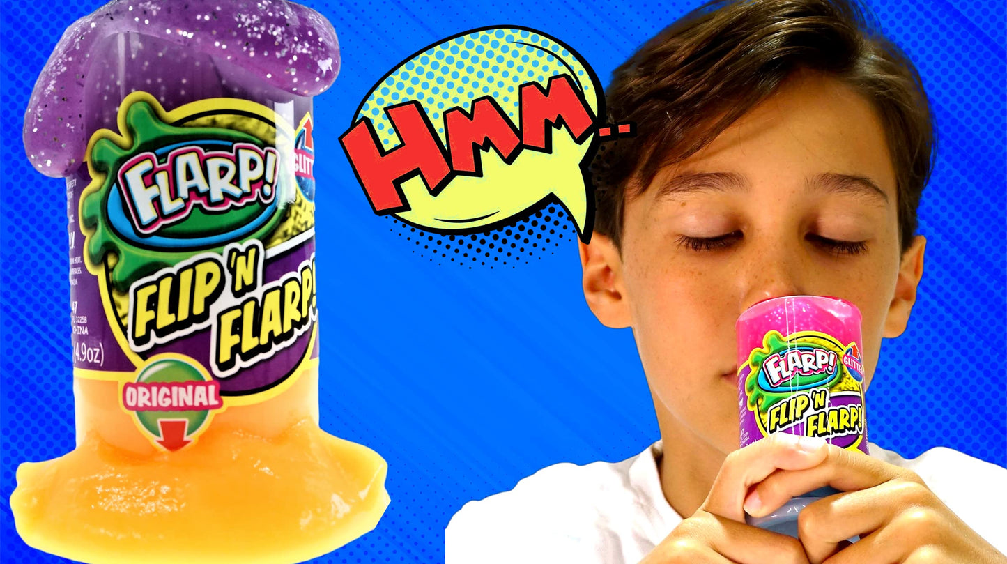 Ja-Ru Flarp Noise Putty For Kids & Fun Glitter Putty Double Pack (3 Units) Thick And Glossy Slime Fart Noise Maker. Stress Relief Toy. Slime Party Favors Goody Bag Stuffers. 047-3P