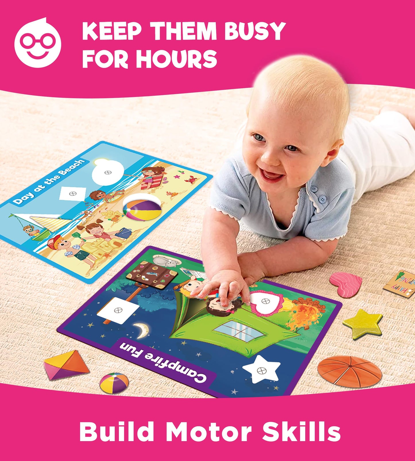 Doctor Jupiter My First Box of Learning | Toys for Toddlers Ages 1-2-3 | Toddler Learning & Educational Activities for 1+ Year O