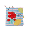 Manhattan Toy Mini-Apple Farm Soft Activity Crinkle Book For Baby & Toddler With Discovery Mirror And Textured Teether Multicolo