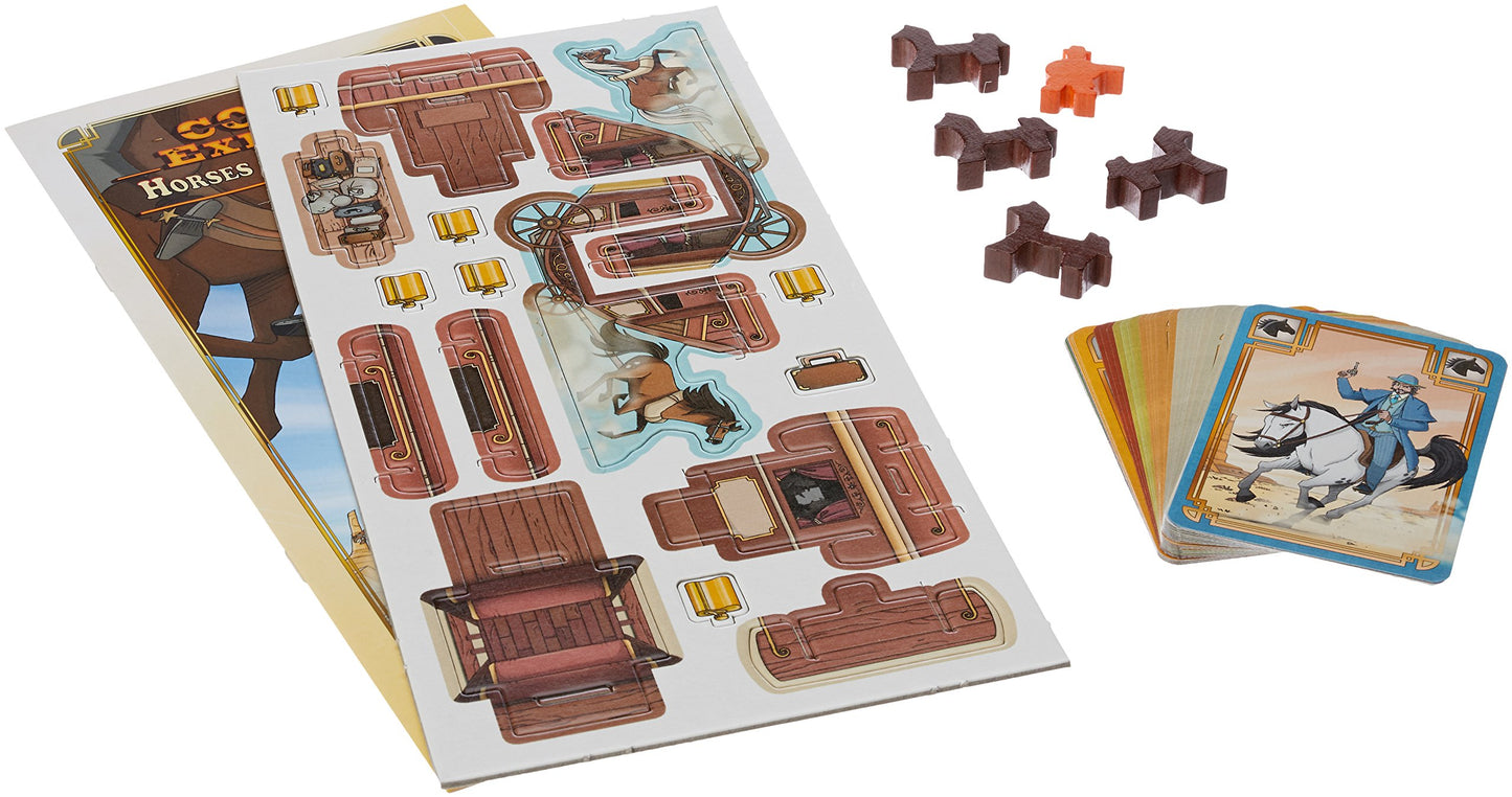 Ludonate Colt Epress Horses & Stagecoach Card Game