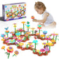 224Pcs Children'S Flower Garden Building Toy Set, Theme: Garden Design Game, Suitable For Girls Aged 3-8, Stem Preschool Childre
