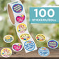 Fun Express Prayer Roll Stickers