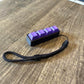 Zkeebs Four-Button Clicky Mechanical Switch Fidget Toy - Plastic, Purple Keycaps, Stress Relief, ADHD - Black Base