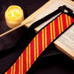 Varsany Wizard Magic Wand Holder Holster with School House Colors (Red & Yellow)