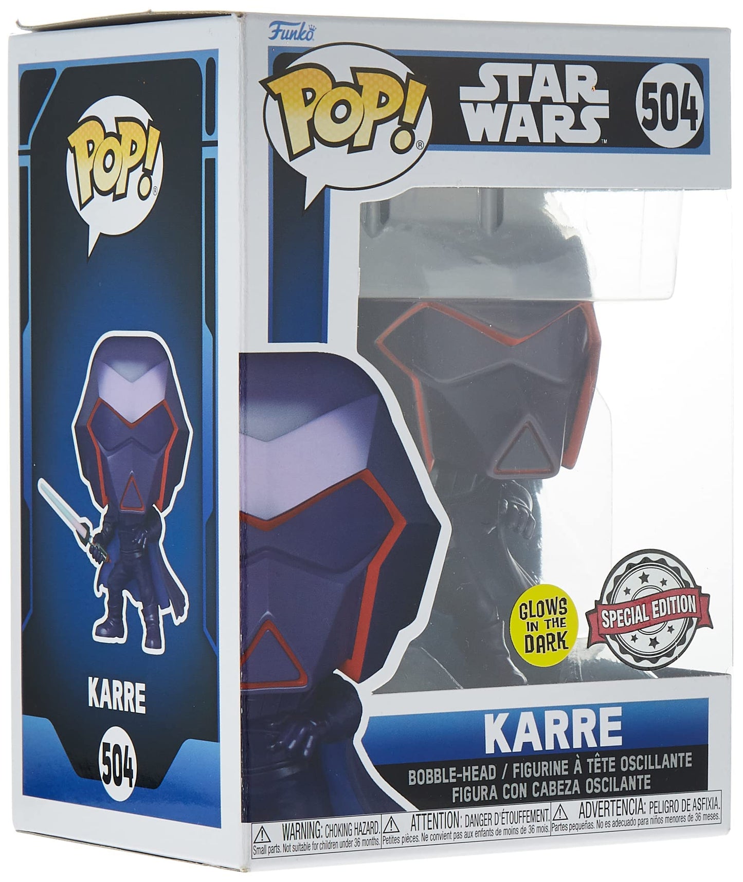 Pop! Star Wars: Visions 504 - Karre Glow In The Dark Special Edition