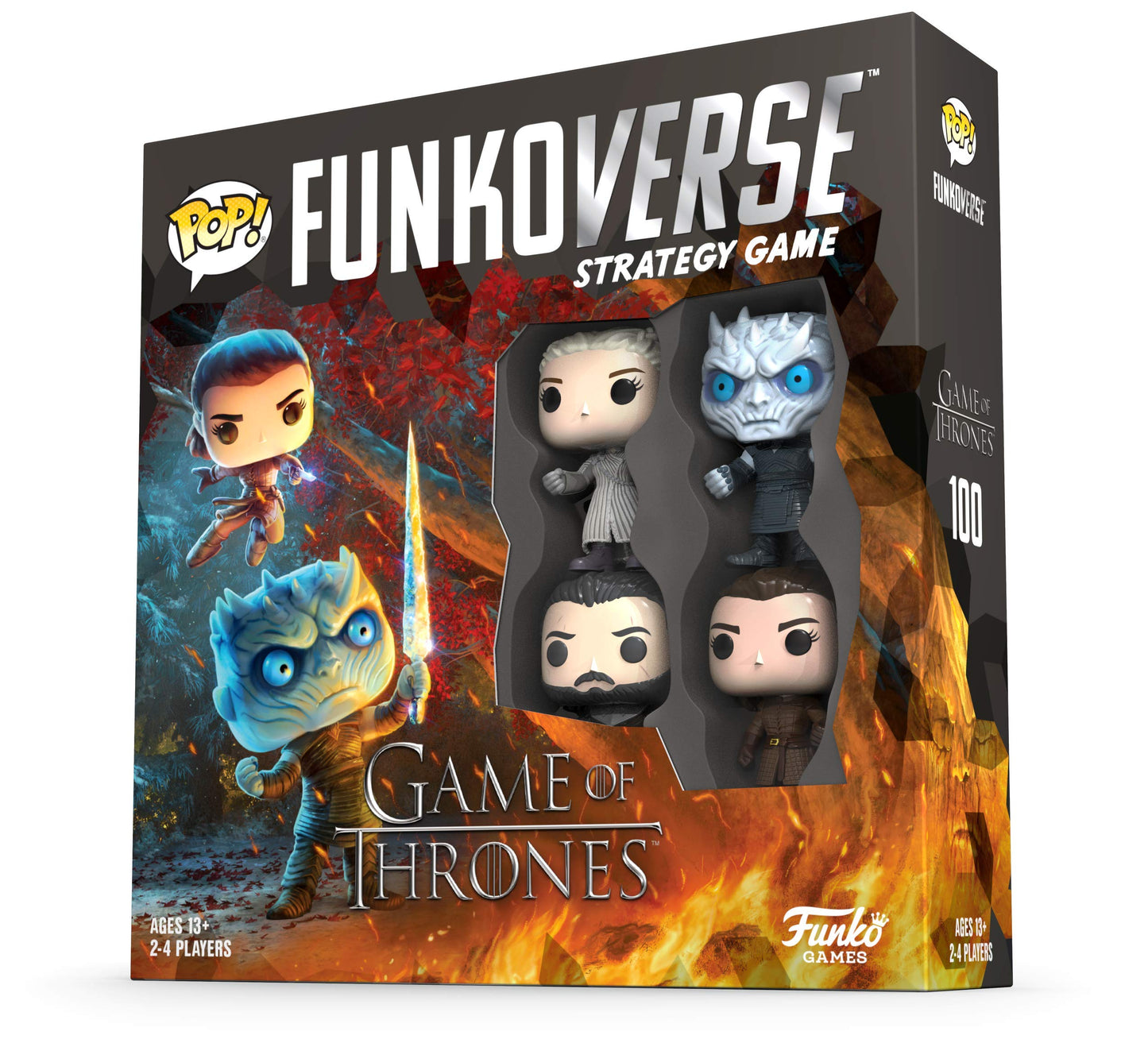 Funkoverse: Game Of Thrones 100 4-Pack Board Game