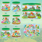 Cy2Side 12 Set Dinosaur Terrarium Stickers Scene For Kids, Make A Dinosaur Scene With Terrarium Diy Art Craft For Kids Early Learning Educational Class Party Favors For Classroom Reward