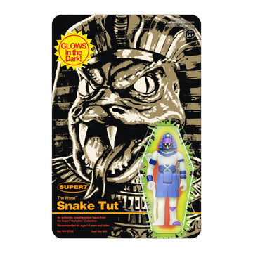 Super7 The Worst Snake TUT (Monster Glow) - 3.75'' The Worst Action Figure Collectibles and Retro Toys