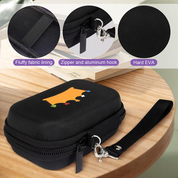 Meetikar Travel Card Games Case Compatible With Card Games Set, Hard Carrying Card Case Compatible With Uno And Phase 10 Playing