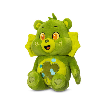 Care Bears 9 Fun Size Plush - Good Luck Bear as Creature from The Black Lagoon, Soft Stuffed Animal for Ages 4+