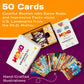 MEMO Washington, D.C. Landmarks - Memory Matching Card Game for Adults, Kids & Teens - Fun & Educational Family Friendly Concent