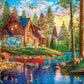 White Mountain Puzzles - Summer Retreat - 1000 Piece Jigsaw Puzzle For Adults & Kids - Fun Family Activity - 24''X30''