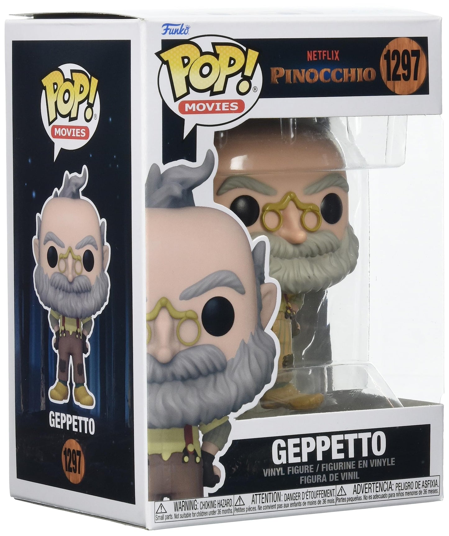 Funko Pop! Movies: Netflix Pinocchio - Geppetto