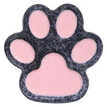 Big Taba Squishy Fidget Toys  6 Inch Taba Squishy Cat Paw Toys  Cute Soft Stress Relief Quite Sensory Toys Gifts for Children mature-themed Christmas Party Favor Gift (Black)