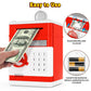 Atm Piggy Bank For Boys Girls, Electronic Money Bank With Password Paper Money Saving Box Coin Can Kids Safe Bank, Birthday Gift