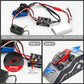 Gouprc 2204 2400Kv Brushless Outrunner Motor With Transmission & 30A Brushless Esc With Pedals For Scx24 Rc Crawler Axial 1/24 R