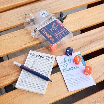 Kikkerland Dicezee Travel Game