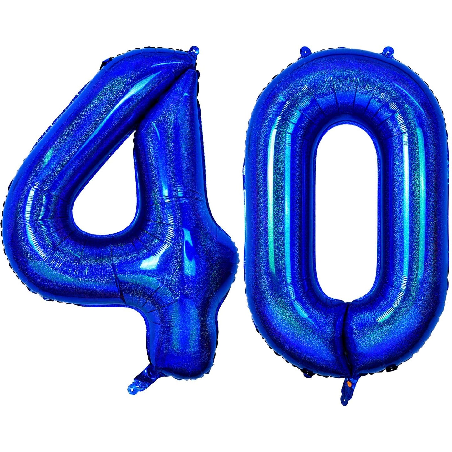 Number 40 Balloon 40 Inch, Navy Blue Big Number Balloon, Giant Foil 40 Balloons Numbers, Helium Birthday Balloons Number For Wom