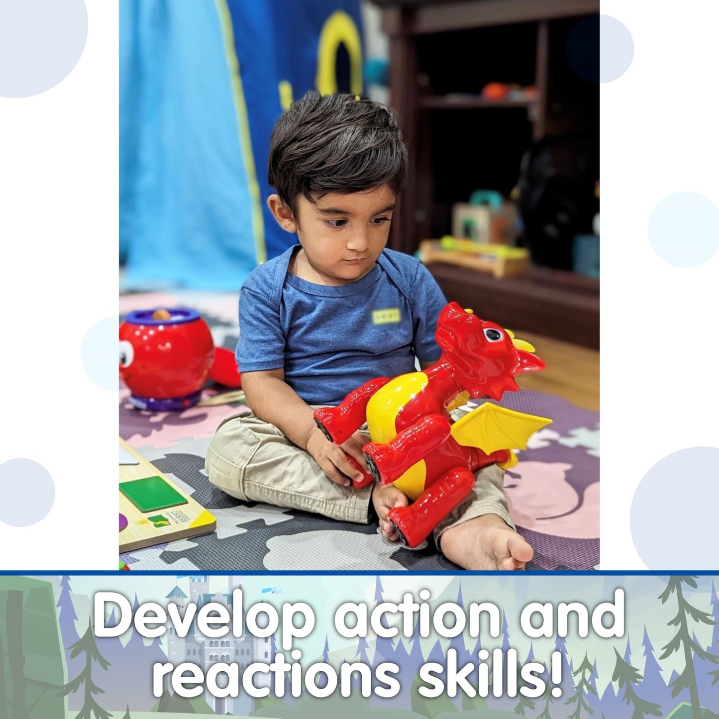 The Learning Journey Play & Learn - Infrared Remote Control Dancing Dragon - Remote Control Dragon - Toddler Toys For Children Ages 2+ Years - Award Winning Toys
