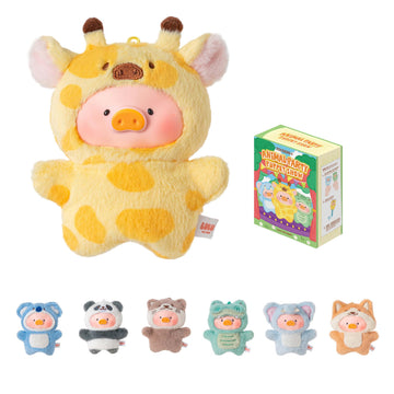 TOYZERO+ Lulu The Piggy Blind Box Figures - Puppet Show Series Plush Keychain Blind Boxes Figurines Finger Puppet Toy Cute Stuff