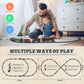 Train Set With More Tracks & Carriages, Luxury Train Toys With Smoke, Light And Sound, Christmas Train Sets For Around The Tree,