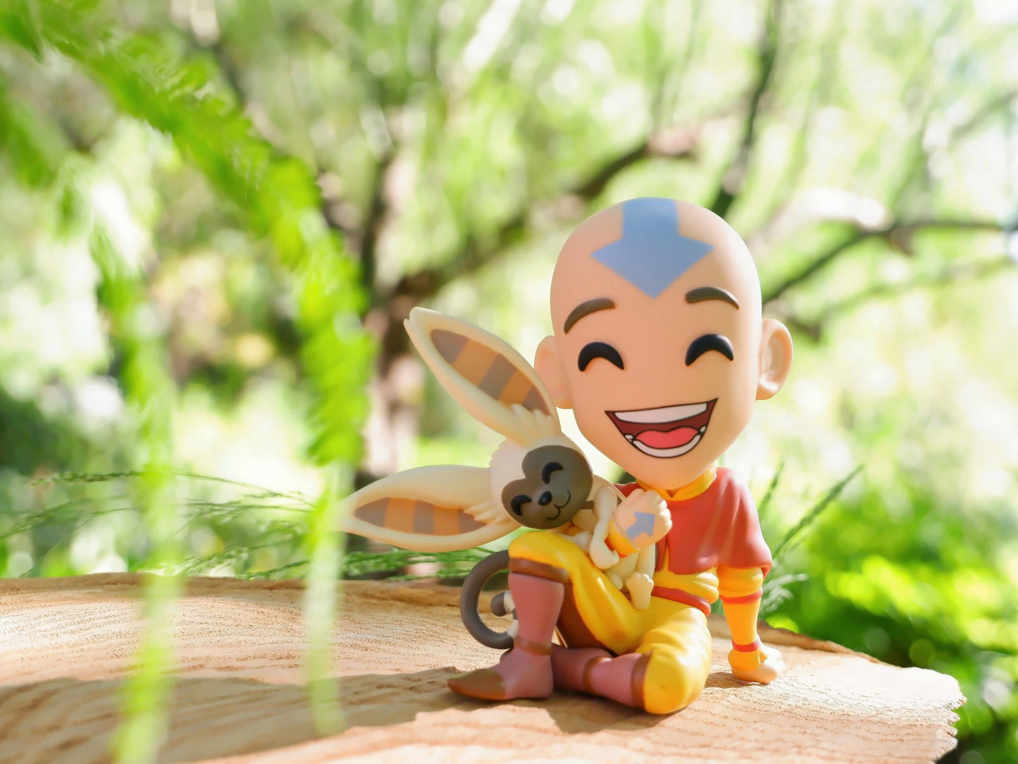 Youtooz Avatar Aang 4 Inch Vinyl Action Figure - Avatar the Last Air Bender Aang & Momo, Youtooz Avatar The Last Airbender Colle