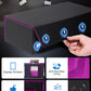 Zlca Mtg Card Storage Box 5 In 1 With 4 Pcs Small Commander Deck Box, Large Card Deck Case For Tcg Magic Sports Game Cards(Black