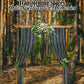 Black Gossamer Roll (100 feet Long x 3 feet Wide) Wedding and Party Decor