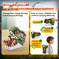 XINSITE 46PCS Dinosaur Toys Playset - Realistic Jurassic Figures with Eggs, Trees & Fence - Multicolor for Kids 3-7 Years