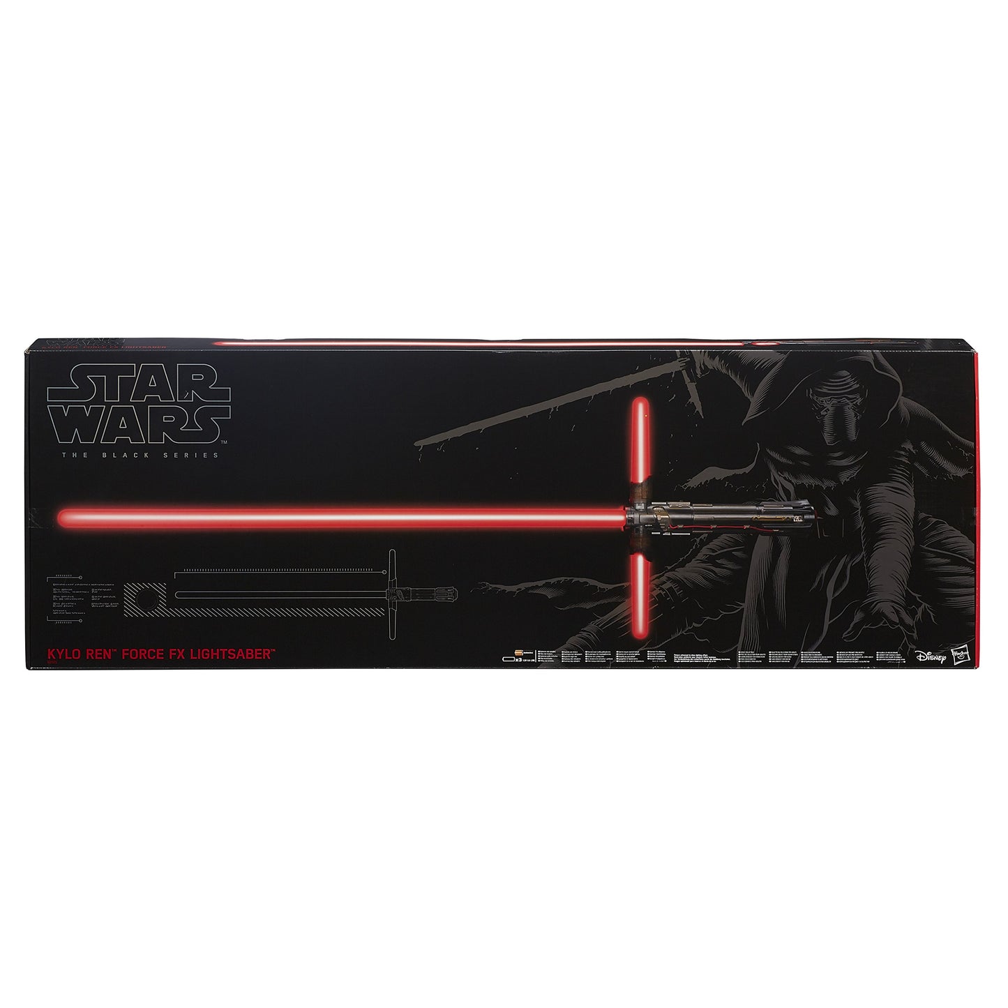 Star Wars The Black Series Kylo Ren Force FX Deluxe Lightsaber