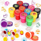 20pc Emoji Stamps for Kids  Fancy Stationery items for Girls Boys  Return Gifts Birthday Party for kids bulk  Reward Stickers