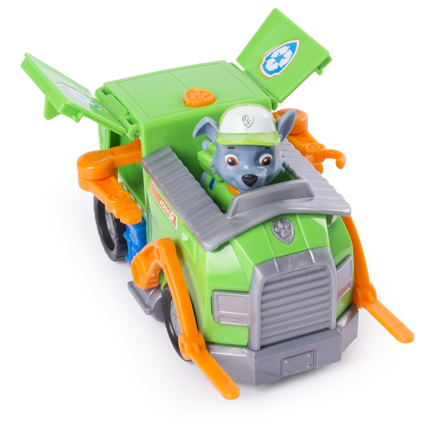 Paw Patrol - Rockys Transforming Recycle Truck With Pop-Out Tools And Moving Forklift, For Ages 3 And Up