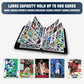 HESPLUS Football Card Binder Compatible with Football Card  Baseball Card  Trading Card  MTG and Other TCG  Fits 900 Cards with 50 Removable Pages  Card Holder Collector for Standard Size Card