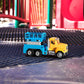 Driven by Battat - Micro Scissor Lift Truck - Toy Truck with Movable Basket, Light & Sound Effects for Kids Aged 3+