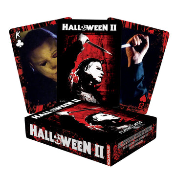 Aquarius Halloween 2 Playing Cards - Halloween 2 Themed Deck Of Cards For Your Favorite Card Games - Officially Licensed Halloween Merchandise & Collectibles, Black, Red, 2.5 X 3.5 (52854)