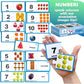 Quokka 5X Megaset Realistic Puzzles For Toddlers 3-5 - Matching Games For Kids Ages 2-4 - Numbers Animals Opposites Abc Learning For Toddlers 1-3 Year Old - Educational Toy For Boy And Girl