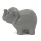 Child to Cherish Ceramic Stitched Elephant Piggy Bank, Grey
