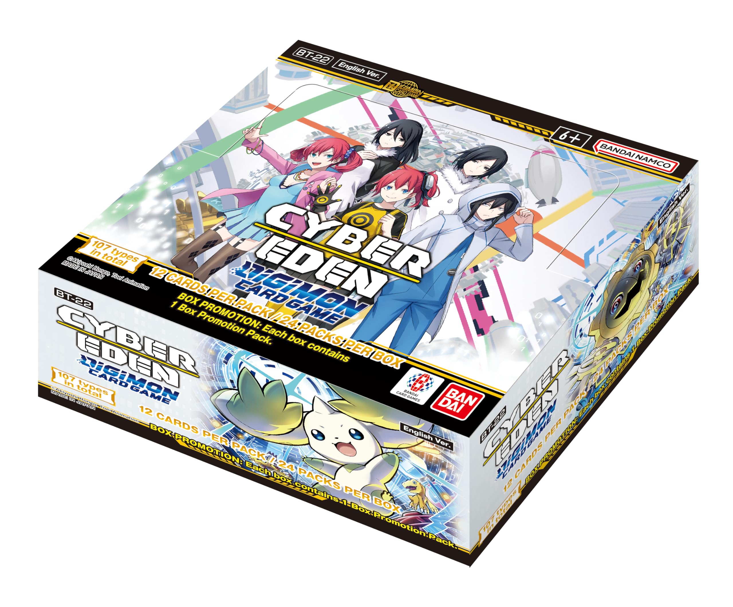 Bandai | Digimon Card Game: Booster Set - Cyber Eden (Bt-22) | Trading ...