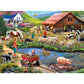 Bits And Pieces – 4-In-1 Multi-Pack 1000 Piece Jigsaw Puzzles For Adults – River Escapades Jigsaw Puzzle Set Bundle By Artist Mary Thompson, Completed Puzzle Size: 20' X 27'
