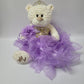Kinnex Collections Since 1997 20'' Quince Anos Quinceanera Last Doll Teddy Bear With Dress (Centerpiece) ~ Arc16831-5R (Lavender