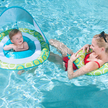 Swimways Baby Spring Float Mommy And Me With Canopy