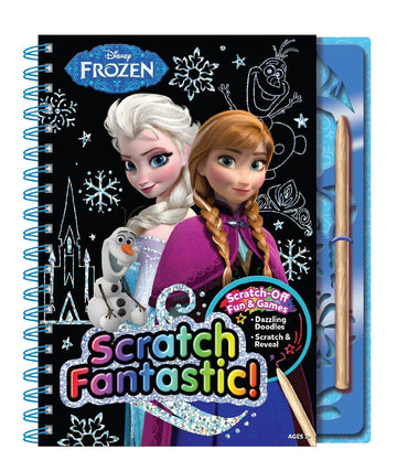 Bendon Frozen Elsa & Anna Coloring and Activity Book | Elsa Coloring Book | Scratch Fantastic (Scratch Off) | Includes Scratch P