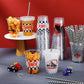 Foldtier 50 Pcs Checkered Racing Party Plastic Cup 12 Oz Checkered Flag Thick Clear Cup Black And White Checkered Cups Race Car
