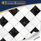 3 Sheets Self Adhesive Floor Tiles For Dollhouse 1:12 Scale (Tile Pattern Versailles)