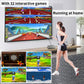 YRPRSODF TV Game Console - 883 Games, 2 Players, Wireless Controller, HD, Grey, Model B605, Plastic Material