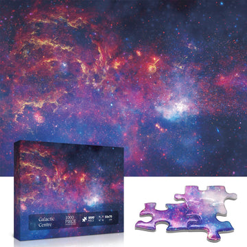 Space Puzzle 1000 Pieces mature-themed  Galaxy Solar System Puzzle  Hubble-Galactic Centre Region ts Star Nebula Universe Picture Jigsaw Puzzle