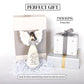 Pavilion Gift Company - Stars In The Sky - 9'' Ebony African American Angel Figurine Religious Memorial Bereavement In Memory Lo