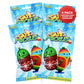 Cats Vs Pickles 4 Pack Christmas Bean Mystery Bags - 4 Inch Bean Filled Plushies - Stocking Stuffers - Blind Bags For Girls And