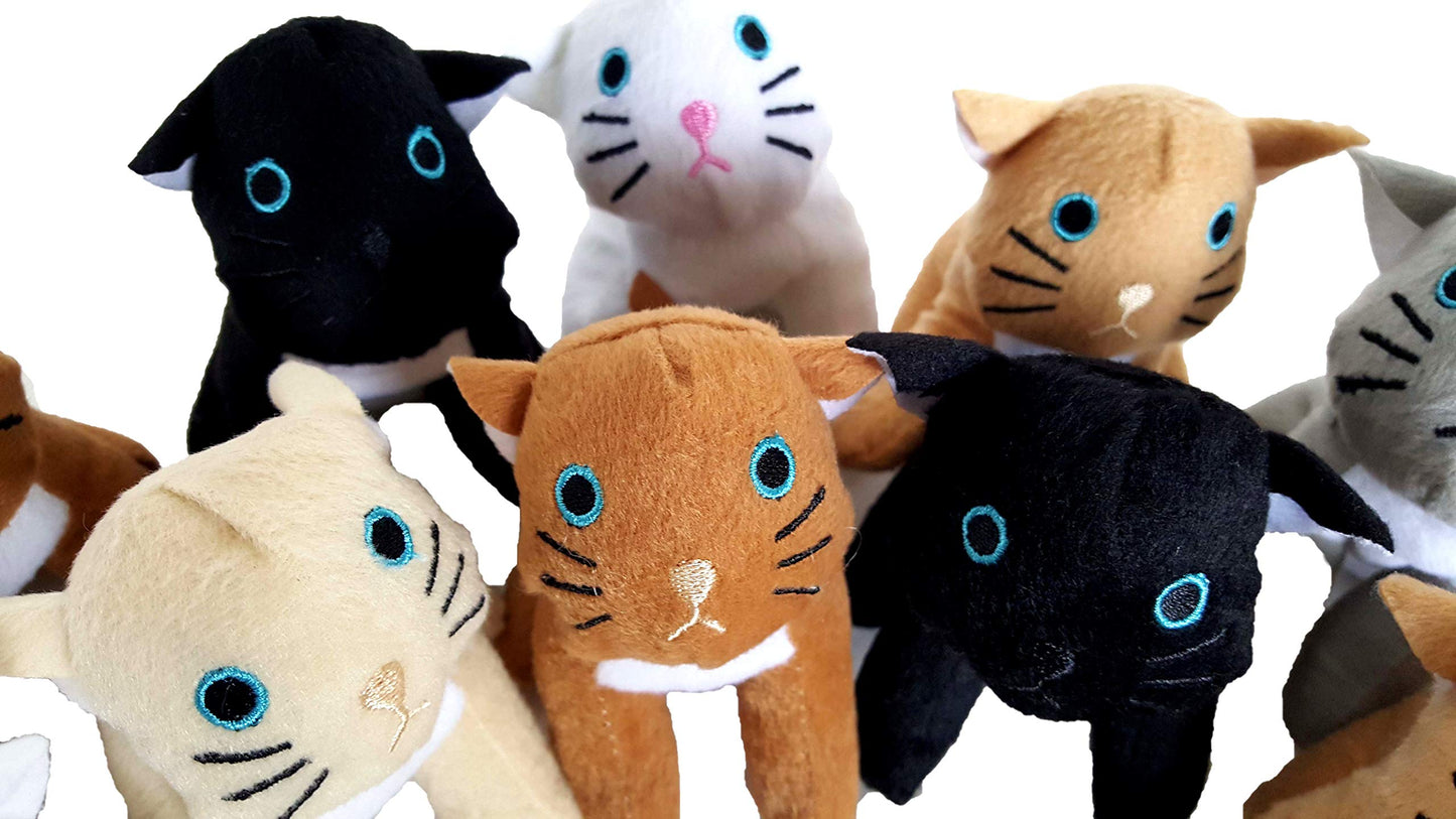 Plush Cats, Cute Plush Kittens - Party Packs! (Cute Cats)