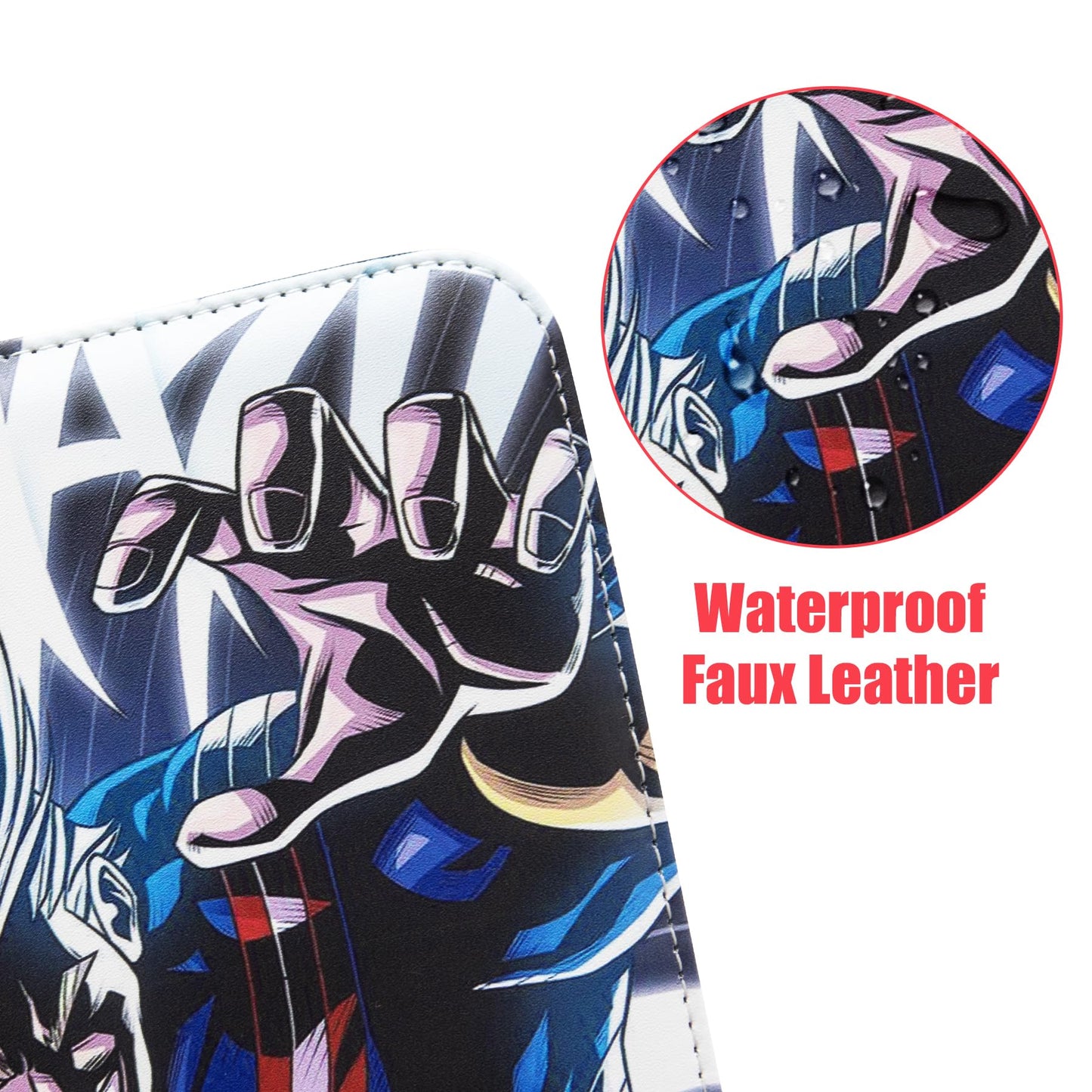 Anime Card Binder for Cards Waterproof Card Storage Bag with 480 Removable Sleeves for Anime Organize Trading Cards and TCG Cards